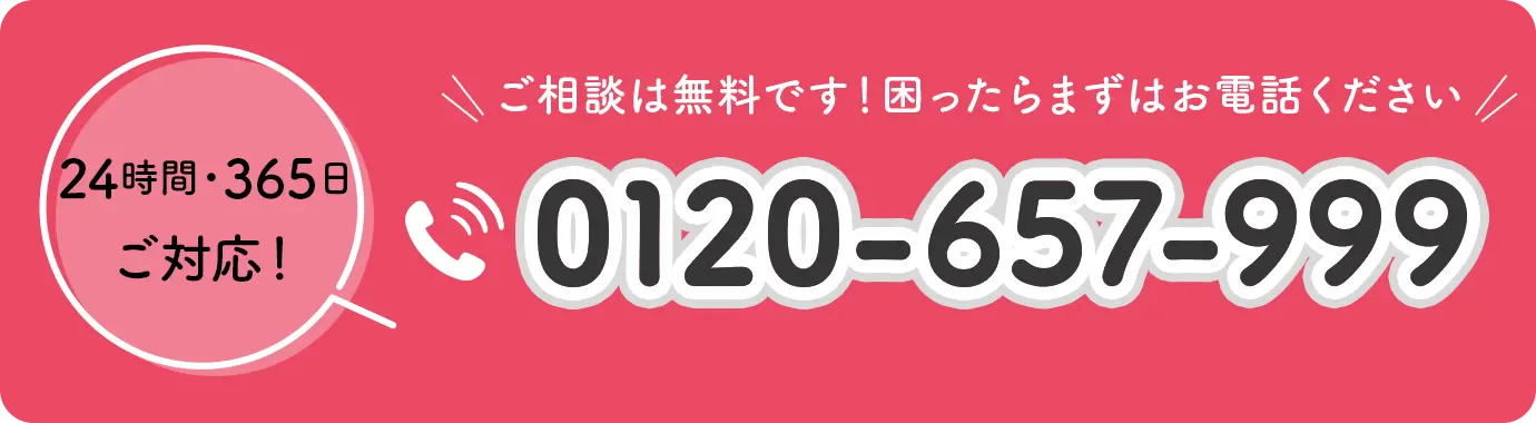 カギ本舗の電話番号0120-657-999