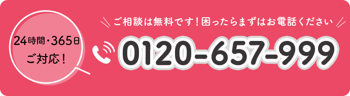 カギ本舗の電話番号0120-657-999